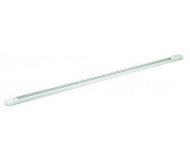 ELCO Lighting 4 ft Mini White Finish Track Lighting Accessory EP2204W
