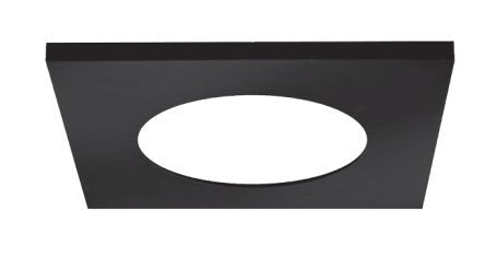 ELCO Lighting Square Black Finish Lighting Accessory ERT22SQB