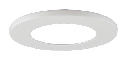 ELCO Lighting Round White Finish Lighting Accessory ERT2RW