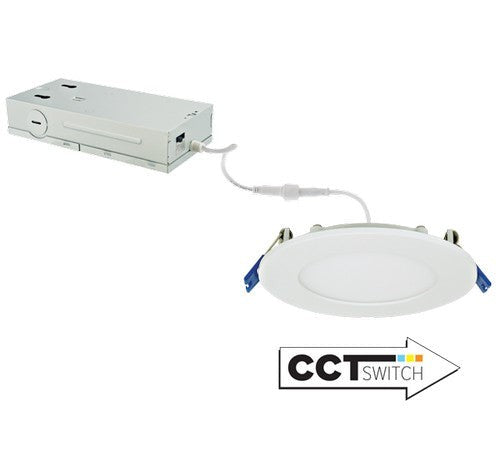 ELCO Lighting 4" 12W 800 lm 5CCT 120-347V White Finish Lighting Accessory ERT41DXCT5W