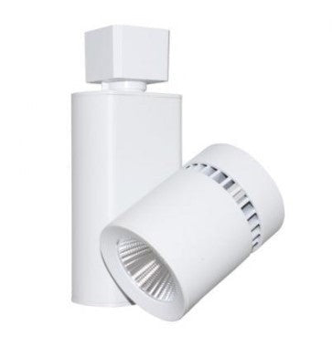 ELCO Lighting ET745-SDDW LED Track Head, 15W, 3500K, 38°