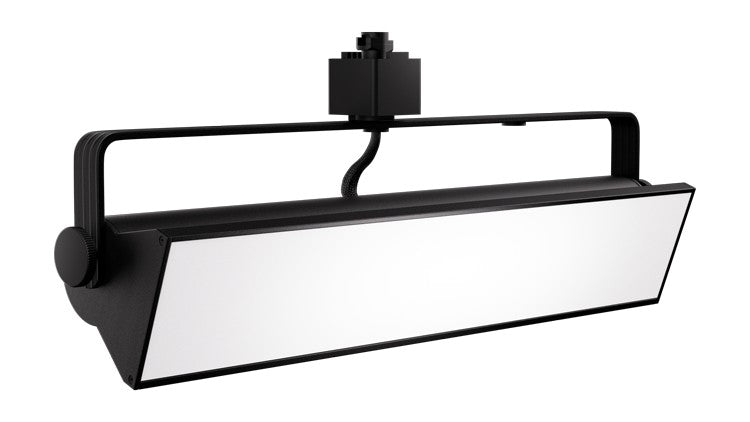 ELCO Lighting ETW42CT5B-J LED Wall Wash Track Head, 12-Inch, 5CCT