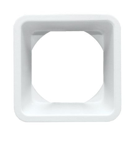 ELCO Lighting 2" Square White Finish Recessed Reflector Trim PR22W