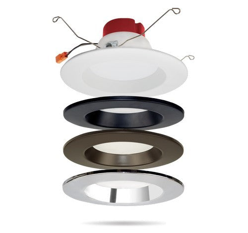 ELCO Lighting Black Finish Recessed Reflector Trim RMLD6B