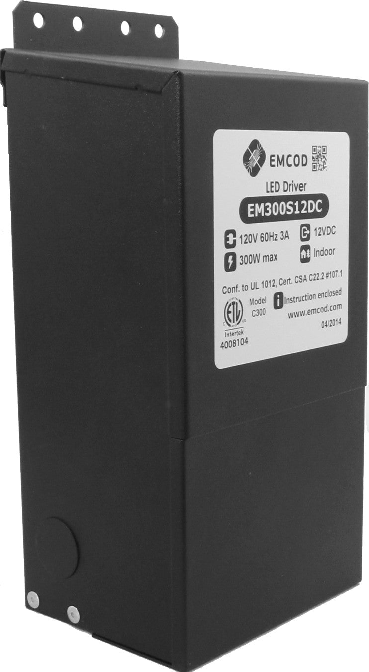 EMCOD EM500S12AC Indoor Outdoor Magnetic AC Transformer 500W 12-24AC