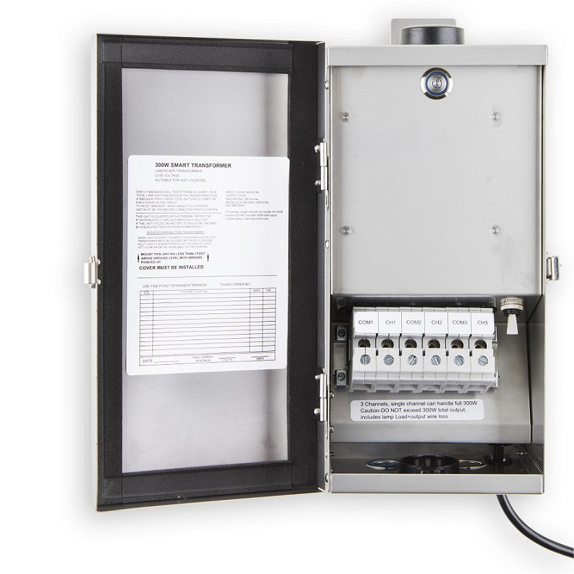 EMCOD SMT300W Smart Landscape Transformer 3 X 100W 15VAC NO