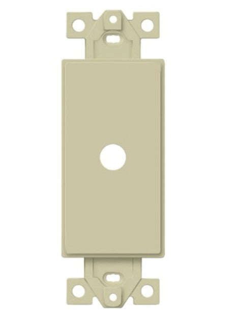 Enerlites Decorator Adapter 1-Gang .406" Dia.meter Hole Ivory 6061-I
