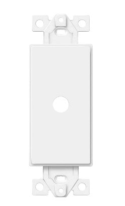 Enerlites Decorator Adapter 1-Gang .406" Dia.meter Hole White 6061-W