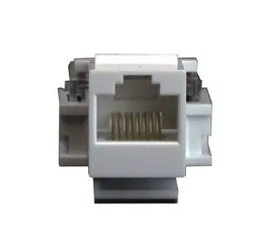 Enerlites Decorator Adapter 1-Gang Cat5E Jacks Light Almond 6105-LA