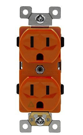 Enerlites Ig Duplex 15A 125V 5-15R Or 61510-O