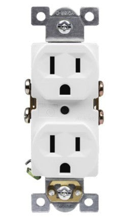 Enerlites Comm Duplex 15A 125V 5-15R Ivory 61540-I