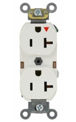 Enerlites Ig Decorator Receptacle 15A 250V 6-15R White 61550-IG-W