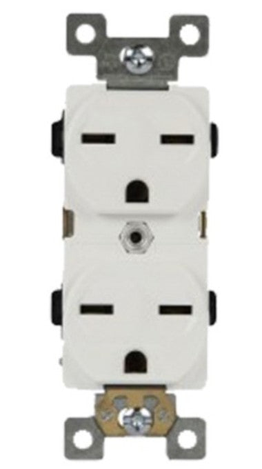Enerlites Ind Duplex 15A 250V 6-15R White 61571-W