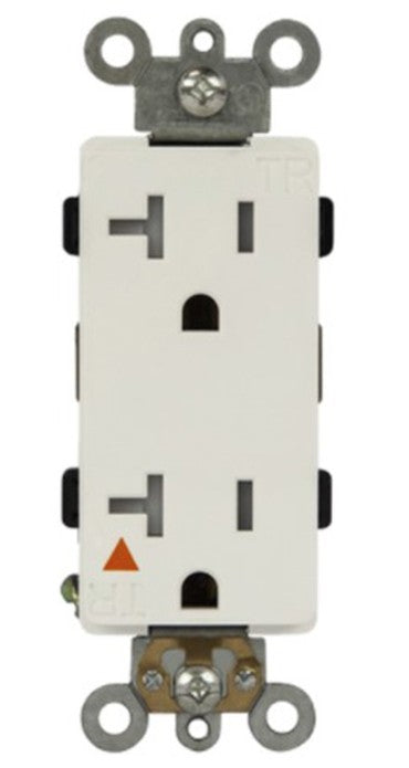 Enerlites Ig Decorator Tr Receptacle 20A 125V 5-20R Ivory 62000-IG-TR-W