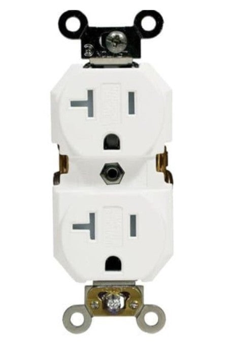 Enerlites Comm Decorator Tr Receptacle Tr 20A 125V 5-20R White 62060-TR-W