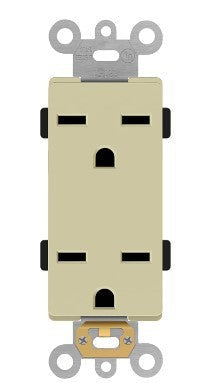 Enerlites Ind Duplex Receptacle 15A 250V 6-15R Ivory 63151-I