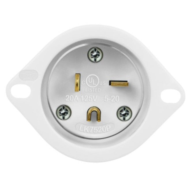 Enerlites Ind Sb Fi 2P 3-Way Grd 5-20Pfi 20A 125V White 66213-W