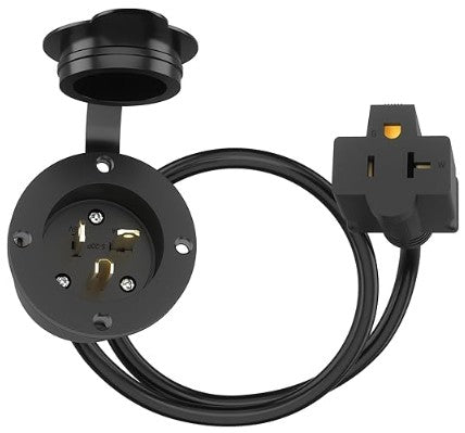 Enerlites Ind Rv Sb Fi 2P 3-Way Grd 5-15Pfi 15A 125V Black 66215-BK