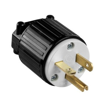 Enerlites Ind Sb Plug 2P 3-Way Grd 6-20P 20A 250V Black 66230-BK