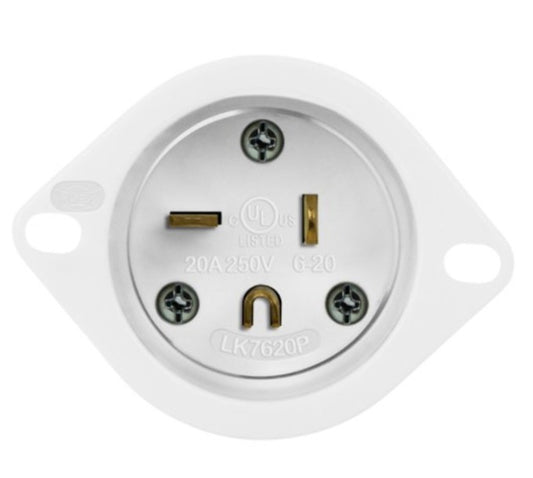 Enerlites Ind Sb Fi 2P 3-Way Grd 6-20Pfi 20A 250V White 66233-W