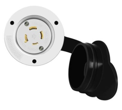 Enerlites Ind Locking Fi 3P 4W Grd L14-30Pfi 30A 125/250V White 66493-W