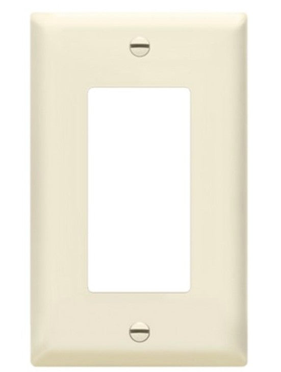 Enerlites Mid-Size 1-Gang Decorator/GFCI Wall Plate Light Almond 8831M-LA