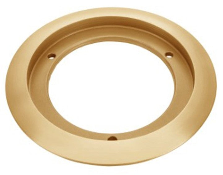 Enerlites 5 1/4" Flange 1/4" Raised Brass 975518-C