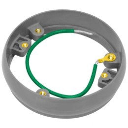 Enerlites Pvc 4.6" Round Leveling Ring Gy ENLC001LR