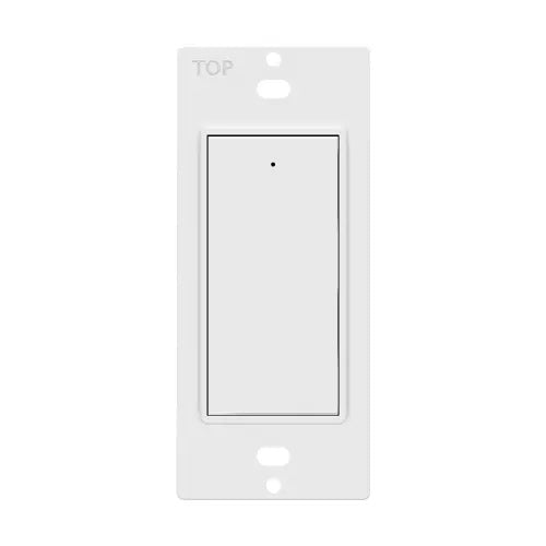 Enerlites Low Voltage 1 Button On/Off Switch LVS-101-W