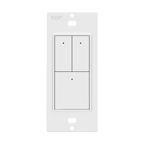 Enerlites Low Voltage 3 Button On/Off Switch LVS-103-W