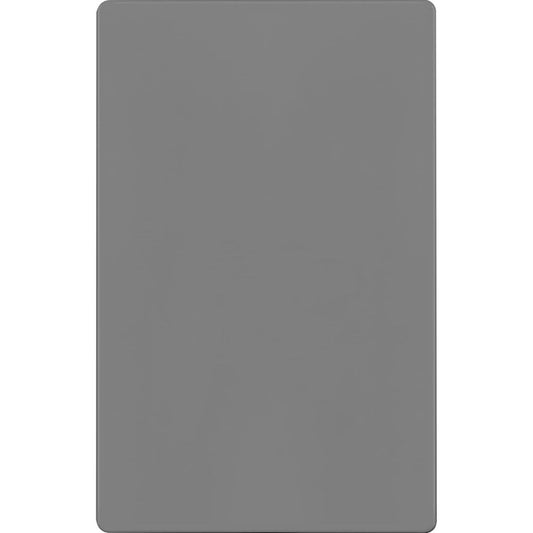 Enerlites Standard Snap In Screwless 1-Gang Blank Wall Plate Gy SI8801-GY