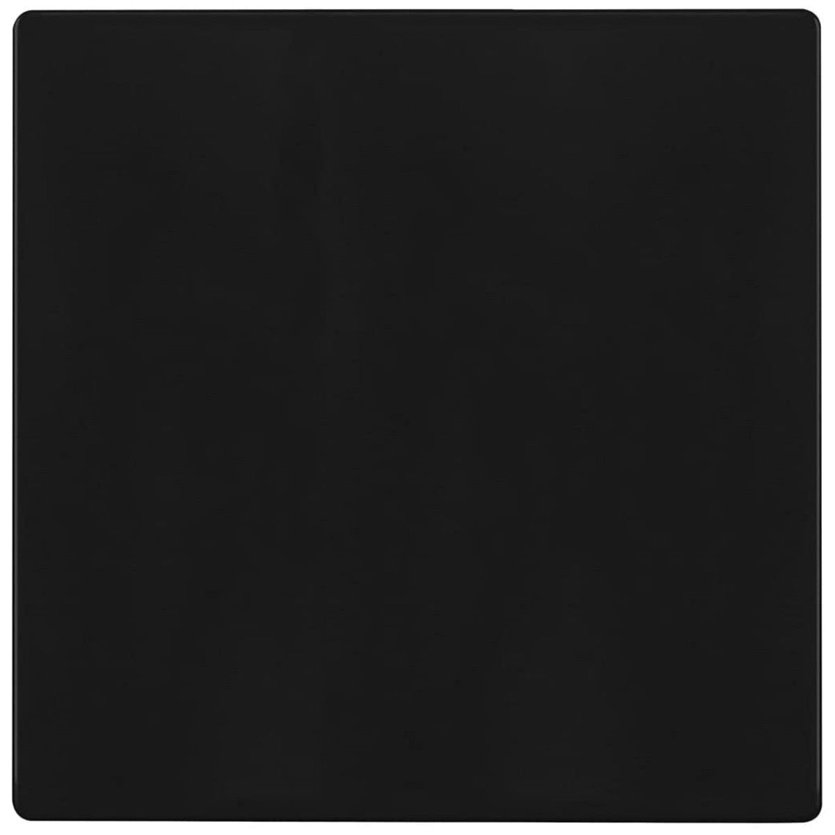 Enerlites Standard Snap In Screwless 2-Gang Blank Wall Plate Black SI8802-BK