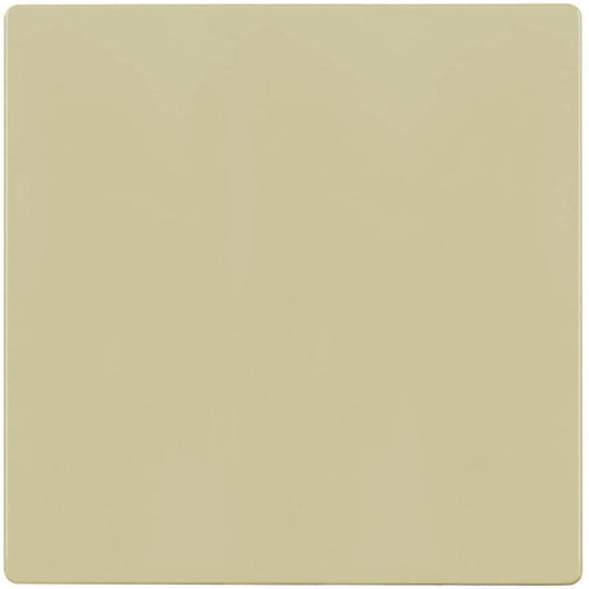 Enerlites Standard Snap In Screwless 2-Gang Blank Wall Plate Ivory SI8802-I