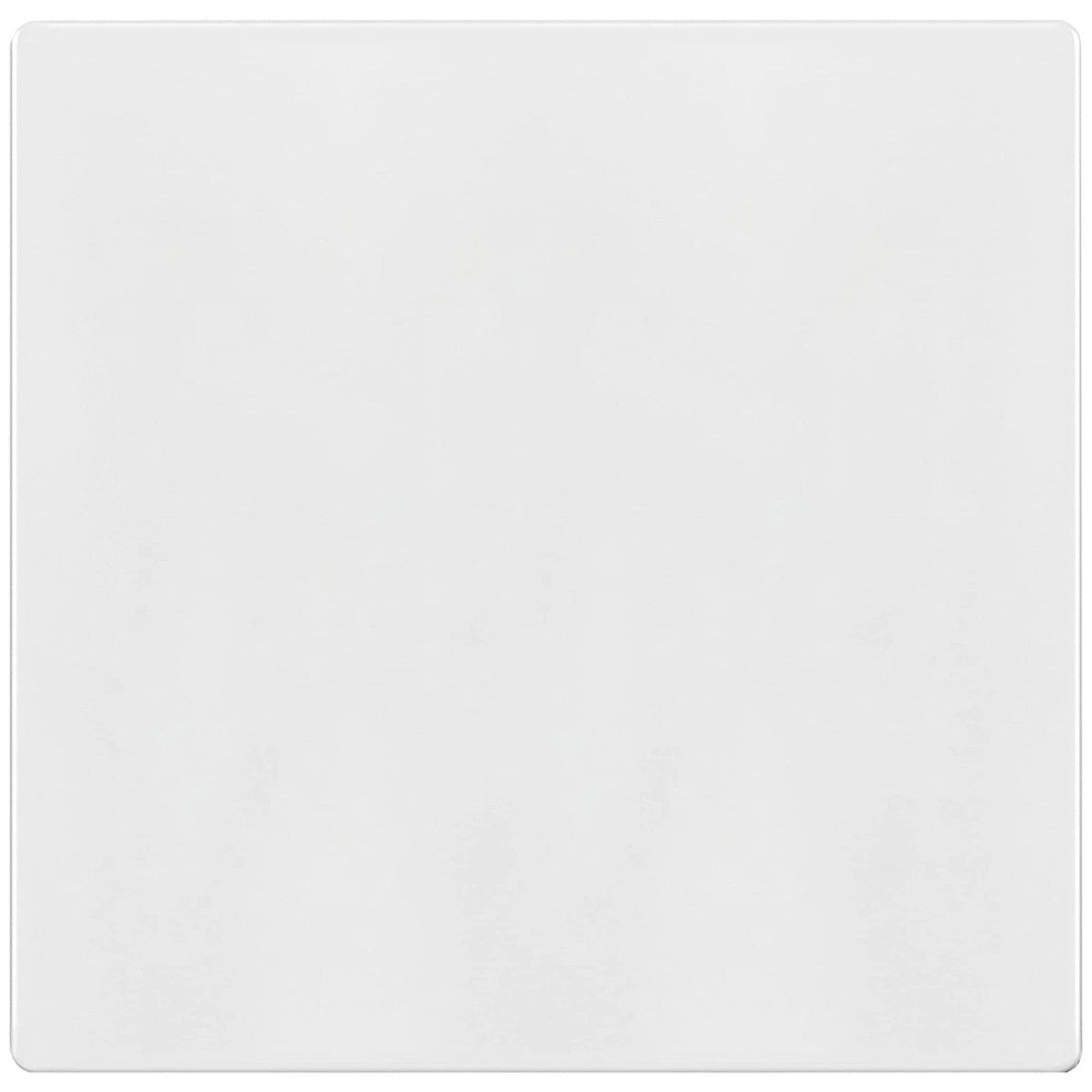Enerlites Standard Snap In Screwless 2-Gang Blank Wall Plate White SI8802-W