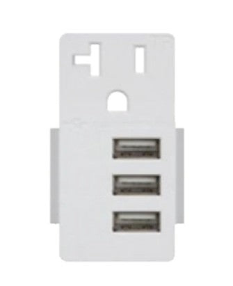 Enerlites 3A USB 20A Modules White USB20L3-W