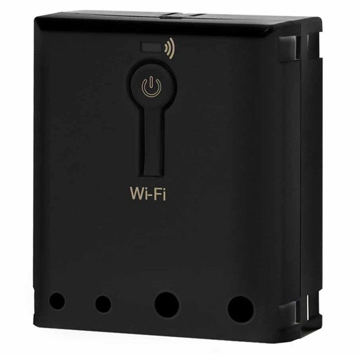 Enerlites Wifi Single Module Relay 10A 120/277VAC Black WFRSM1-BK