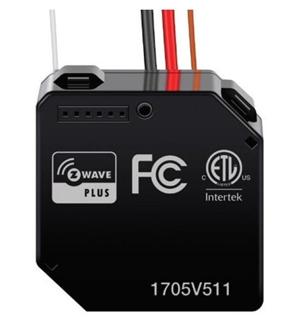Enerlites Z-Wave Single Module Relay 10A 120/277VAC Black ZWN-RSM1-PLUS-BK