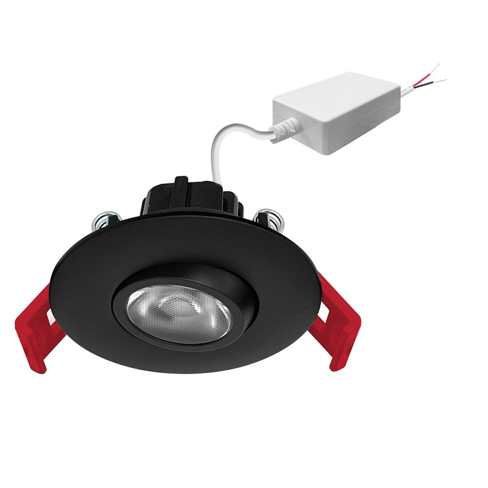 EnVision LED-DLJBX-ADJ-2-5W-30K-BLK-12V LED Downlight