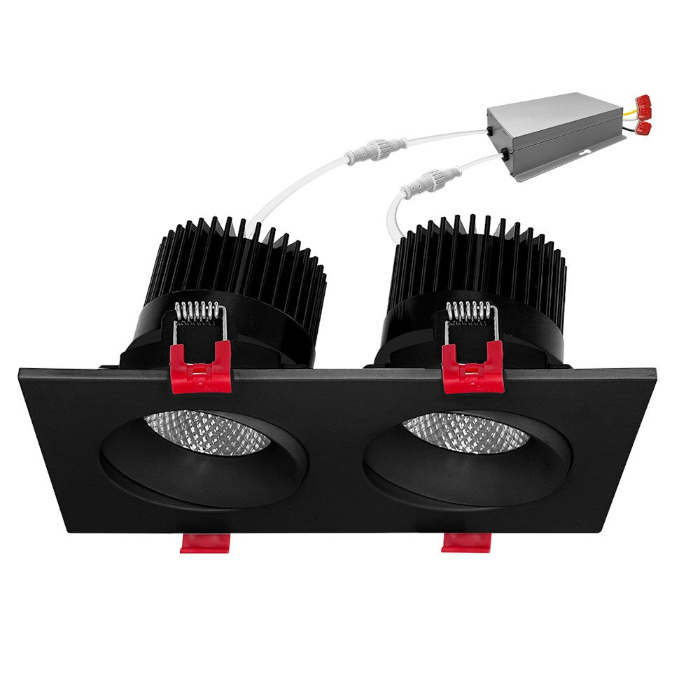 EnVision LED-SQM2-4-30W-5CCT-BLK LED Surface Mount