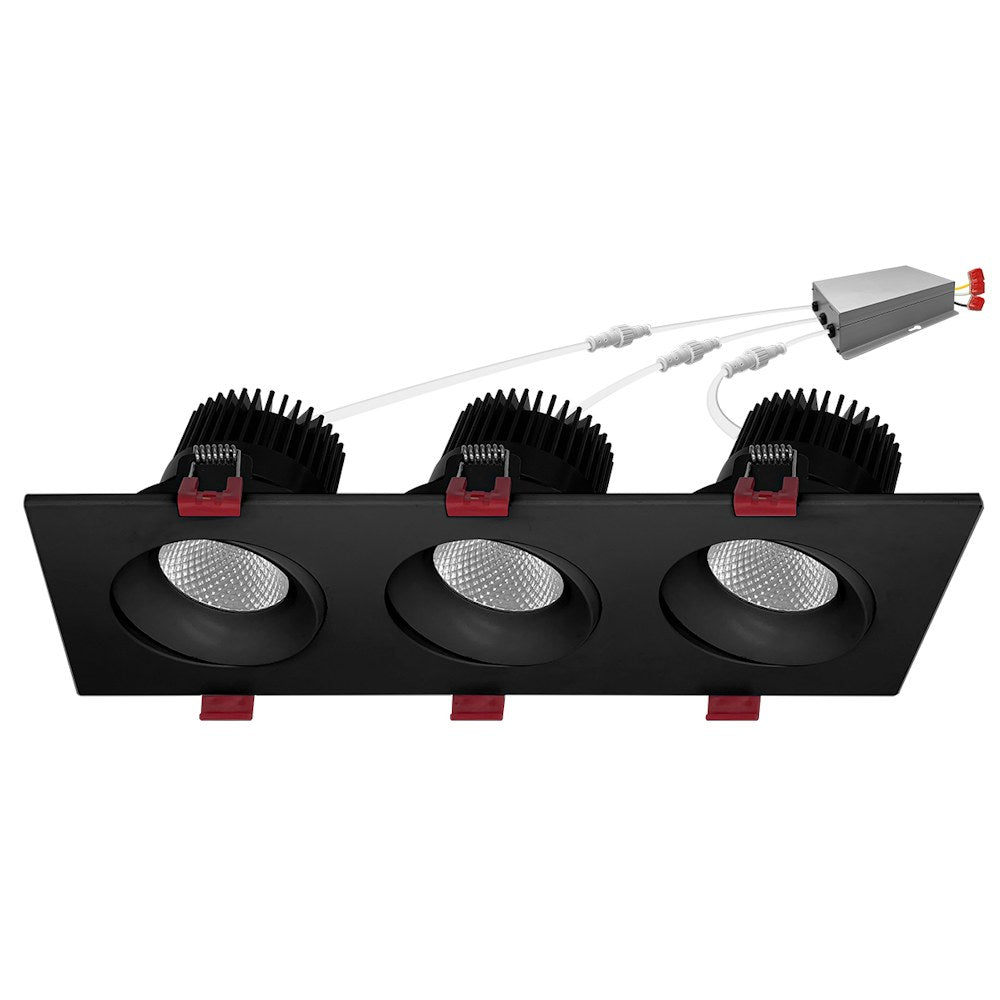 EnVision LED-SQM3-4-45W-5CCT-BLK LED Surface Mount