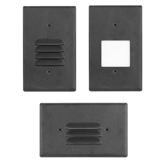 EnVision LED-STEP-AGL-2W-30K-120-BLK LED Step Light