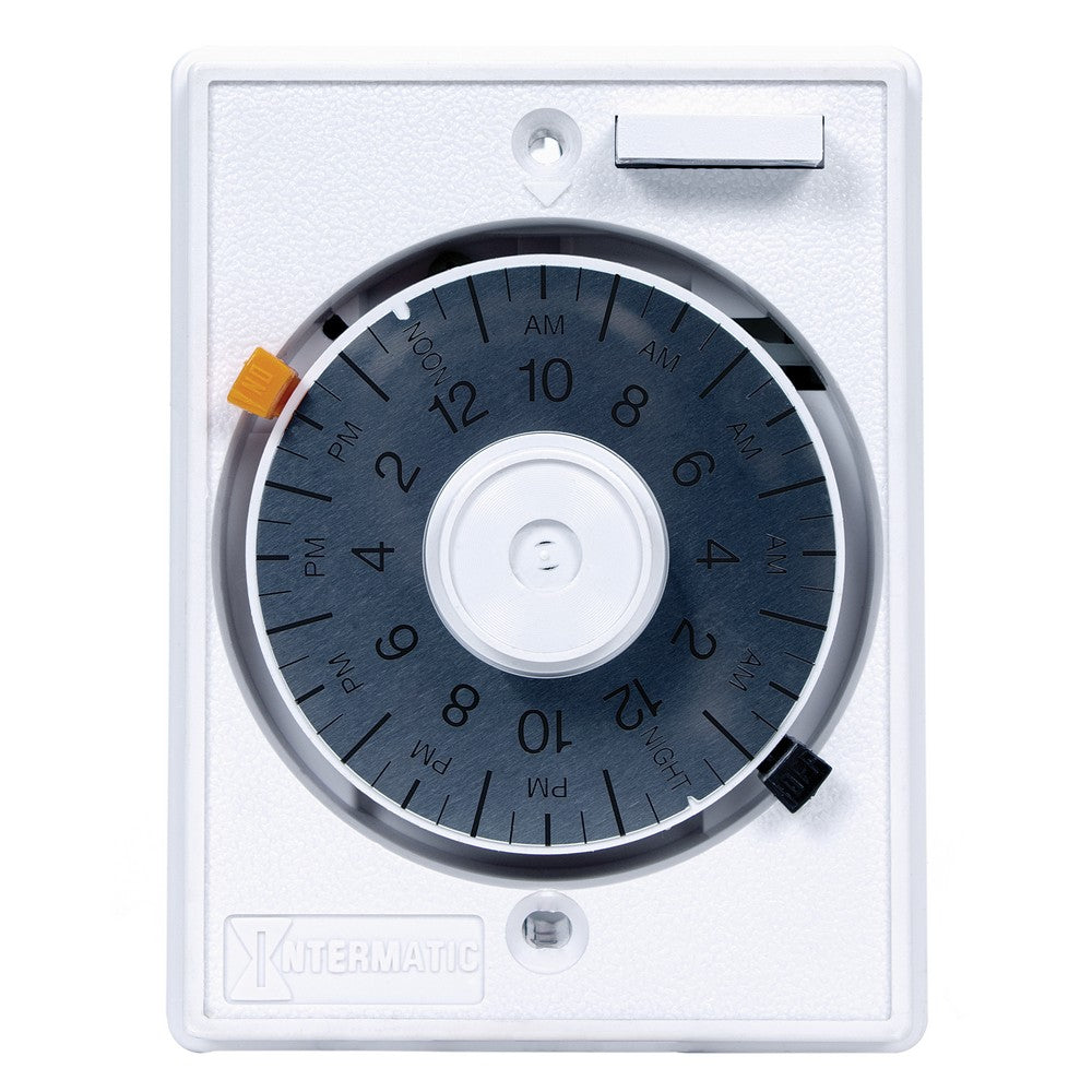 Intermatic 125VAC 15A 24-Hour White Mechanical In-Wall Timer E1010