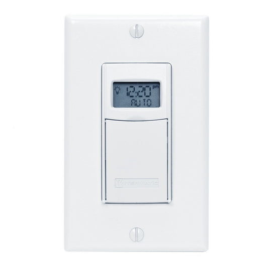 Intermatic 120-277 VAC 20A 7-Day White Programmable Timer EI600WC