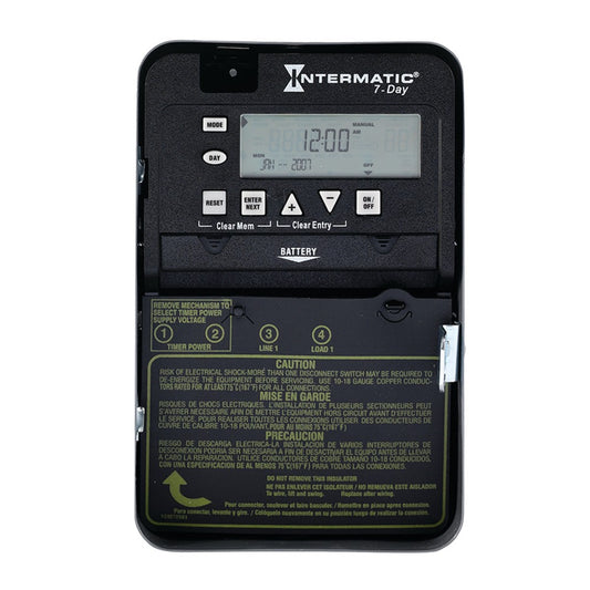 Intermatic 120-277 VAC 1-Circuit Indoor Electronic Control ET1705C