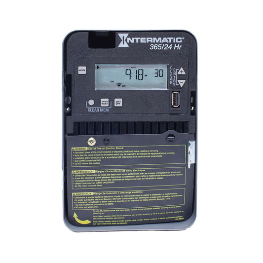 Intermatic 120-277 VAC 1-Circuit Indoor Electronic Control ET2105C