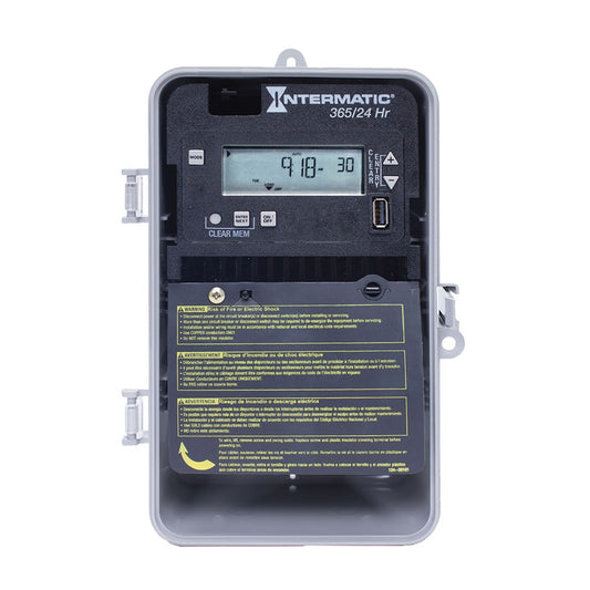 Intermatic 120-277 VAC 1-Circuit Indoor Electronic Control ET2115C