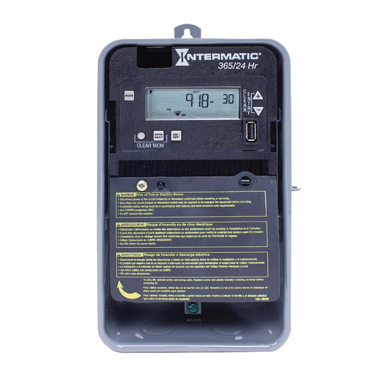 Intermatic 120-277 VAC 1-Circuit Outdoor Electronic Control ET2115CR