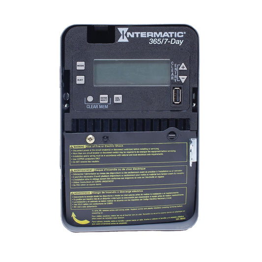 Intermatic 120-277 VAC 1-Circuit Indoor Electronic Control ET2715C
