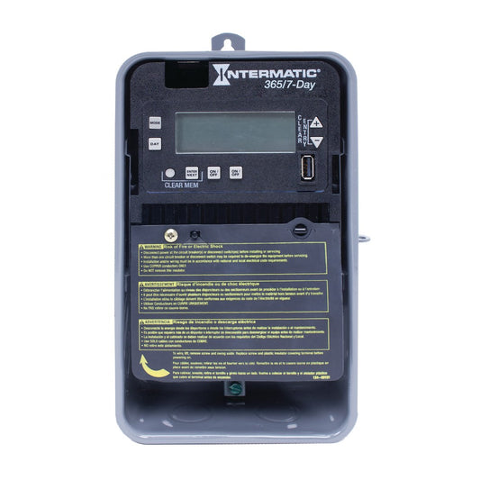 Intermatic 120-277 VAC 2-Circuit Outdoor Electronic Control ET2725CR