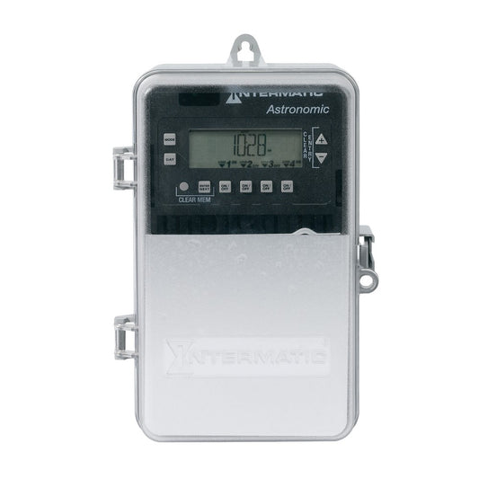 Intermatic 120-277 VAC 4-Circuit Indoor/Outdoor Astronomic Electronic Control ET2845CP